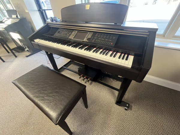 Yamaha CVP208 digital ensemble piano - Upright - Console Pianos